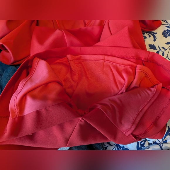 Rubber Ducky Productions red formal or casual dress. NWT Size Small - Picture 3 of 5